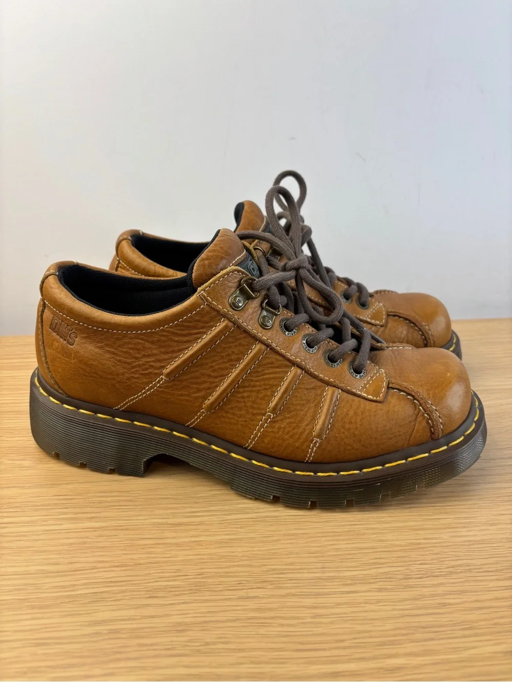 Y2K Vintage Light Brown Chunky Sole Dr. Martens Shoes Woman’s 10 Men’s 9